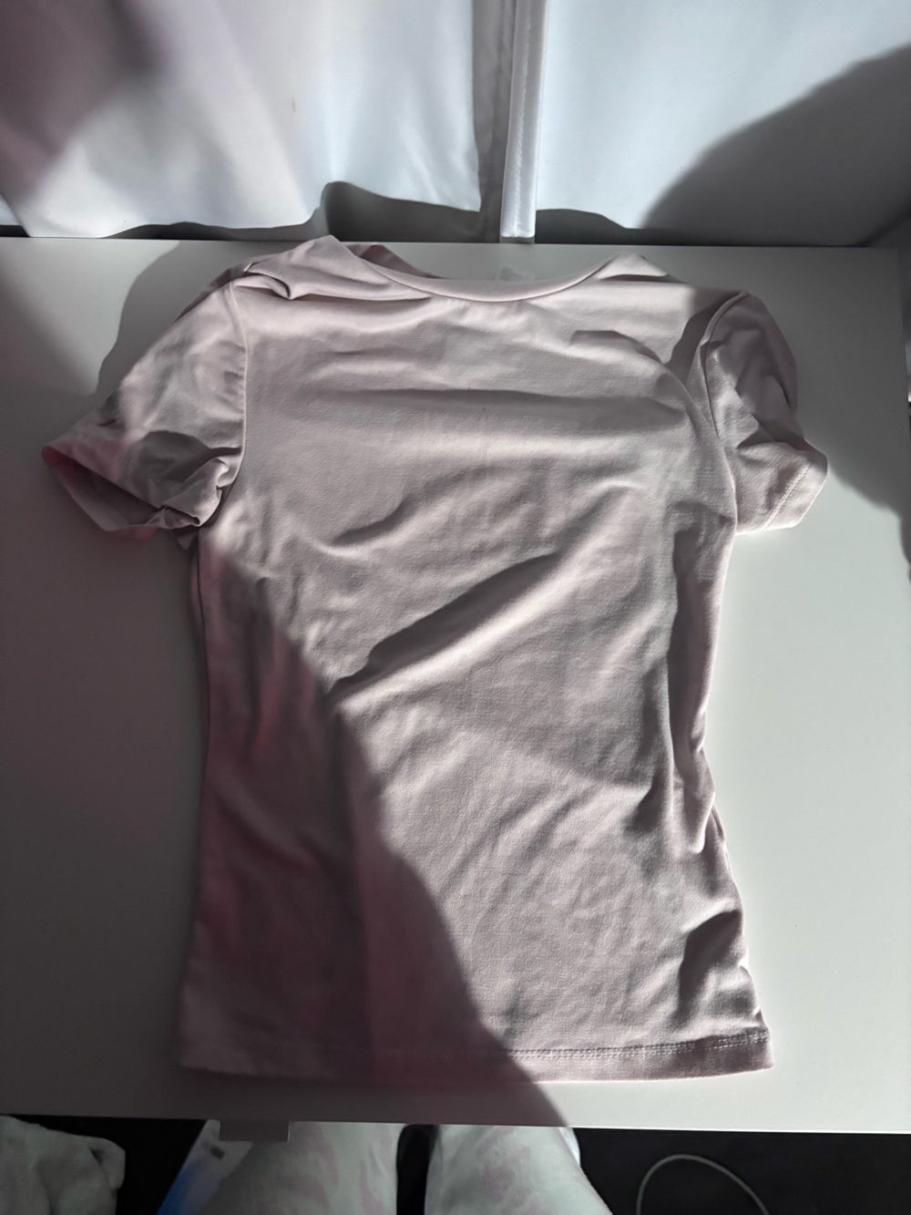 Garage Soft Light Pink Women's Short Sleeve Top